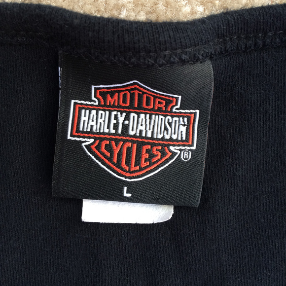 Harley Davidson Outer Banks NC Shirt L - Picture 5 of 6